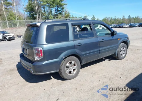 2006 Honda Pilot Ex from USA, damaged, VIN 2HKYF18446H522723